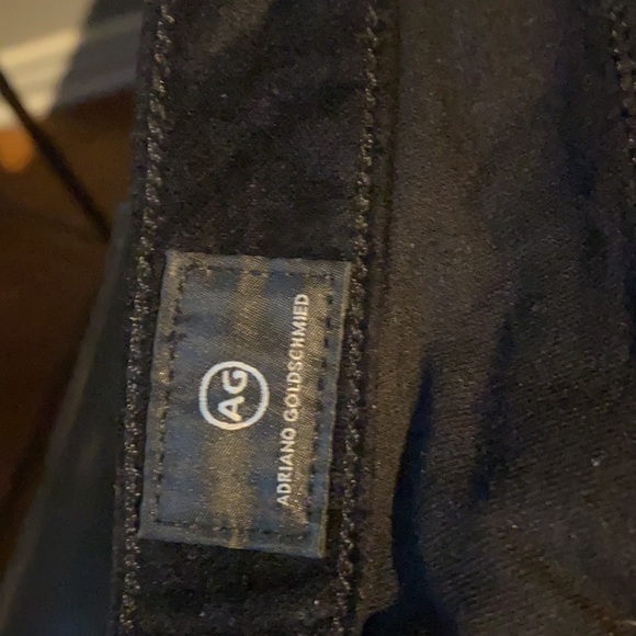 Black velour skinny legs pants - Picture 3 of 5